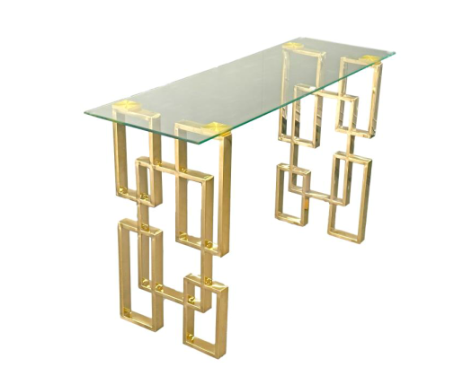 Royale Gold Console Table