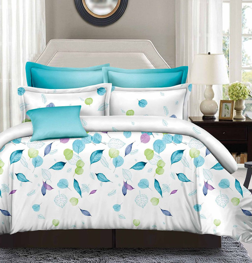 Leaves King Size Duvet Doona Quilt Cover Set