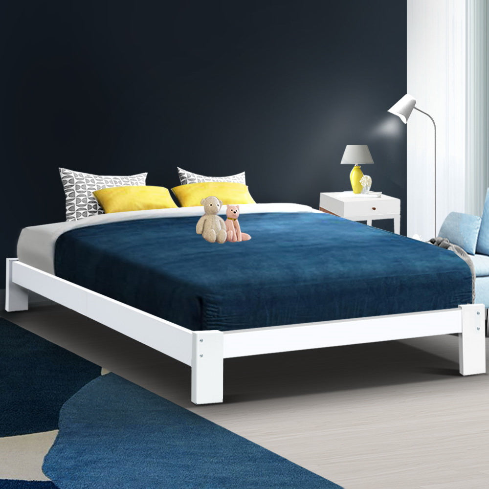 Artiss Bed Frame  JADE Timber - Double